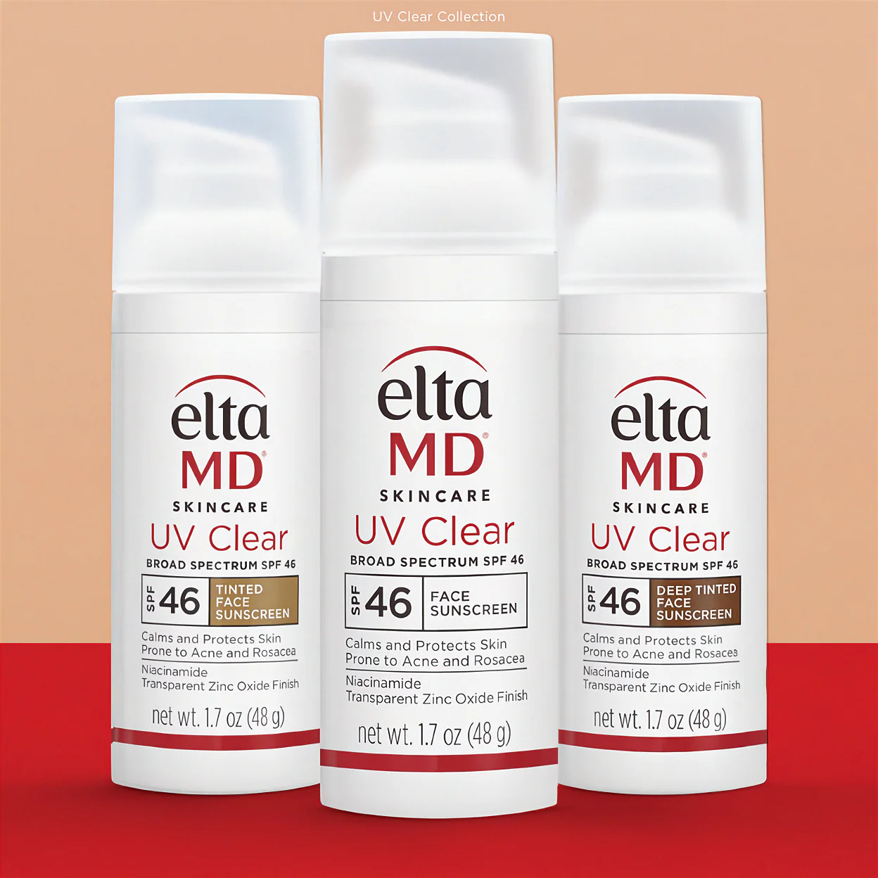 EltaMD UV Clear SPF 46 Tinted - Calming Facial Sunscreen with Niacinamide & Zinc Oxide - Image 5