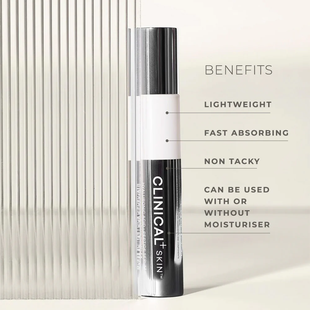 Clinical Skin Hyaluronic Acid + Peptide Serum - Image 4