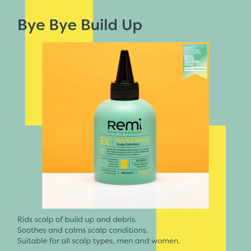 Remi Bye Bye Build-Up Scalp Exfoliator 250ml - Image 4