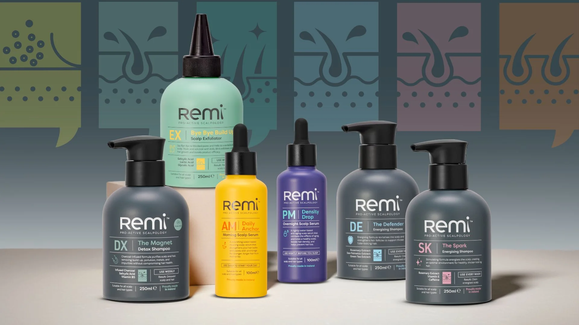 Remi The Defender Energising Shampoo 250ml - Image 4