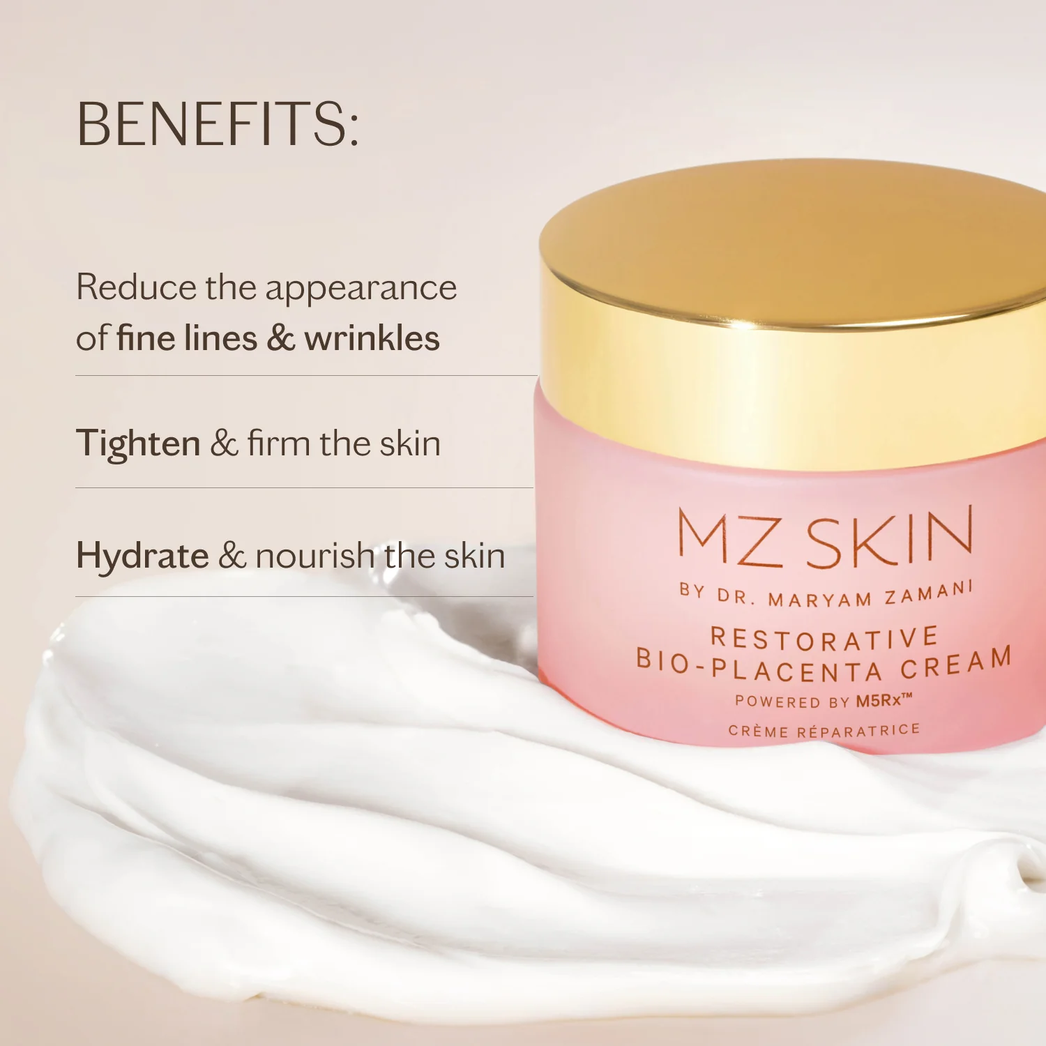MZ Skin Restorative Bio-Placenta Cream - Image 4