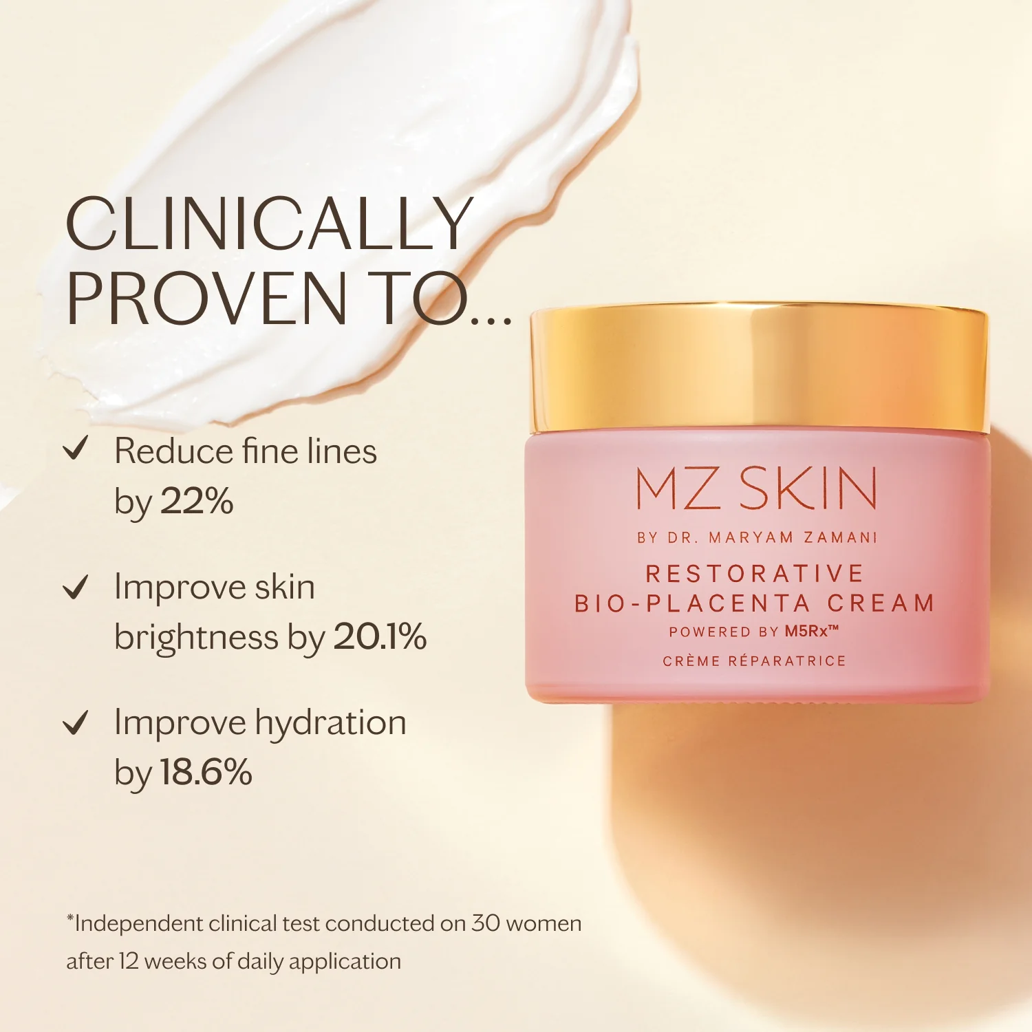 MZ Skin Restorative Bio-Placenta Cream - Image 5