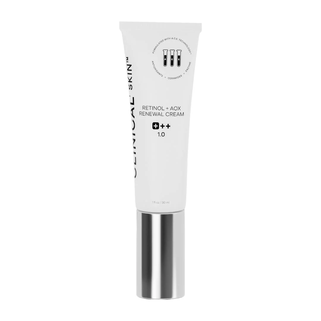 Clinical Skin Retinol + AOX Renewal Cream - Anti-Ageing Night Cream with Antioxidants