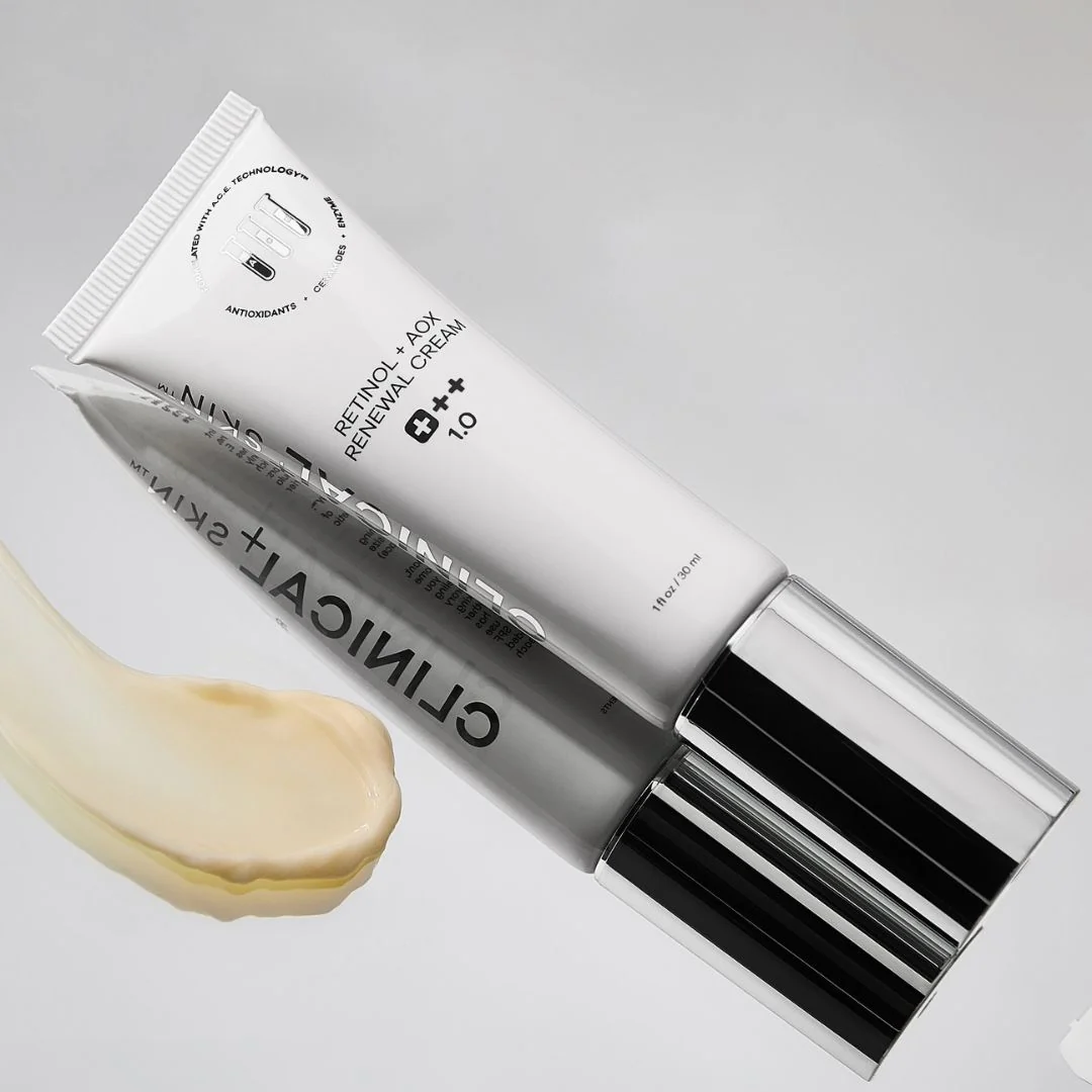 Clinical Skin Retinol + AOX Renewal Cream - Anti-Ageing Night Cream with Antioxidants - Image 4
