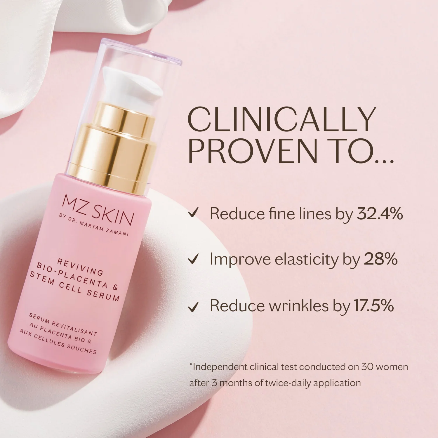 MZ Skin Reviving Bio-Placenta & Stem Cell Serum - Image 4
