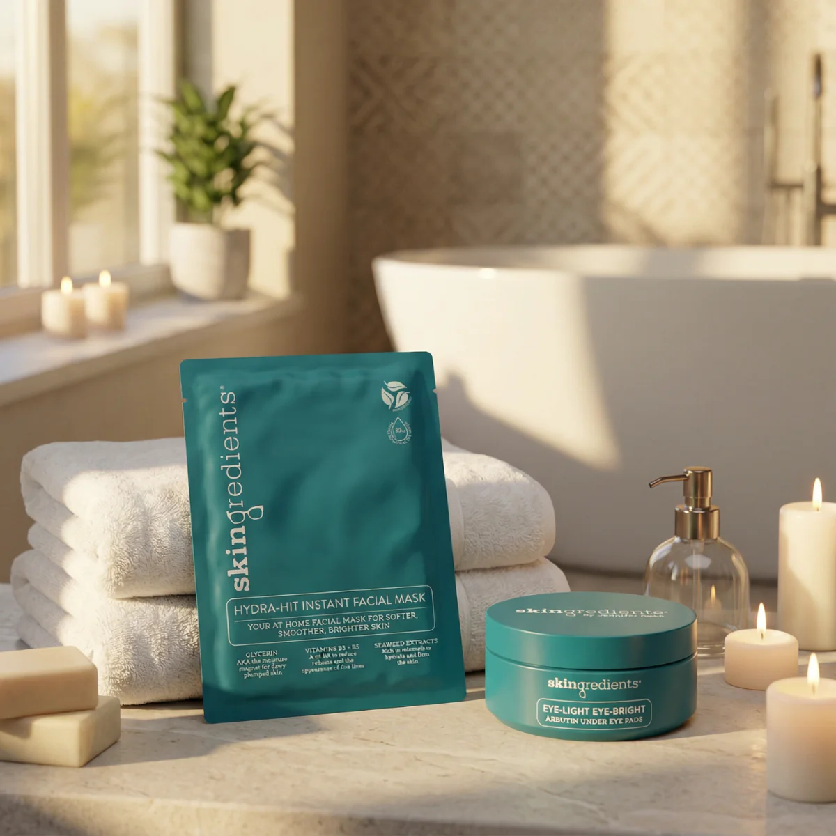 Skingredients Hydra-Hit Instant Facial Mask - Image 3