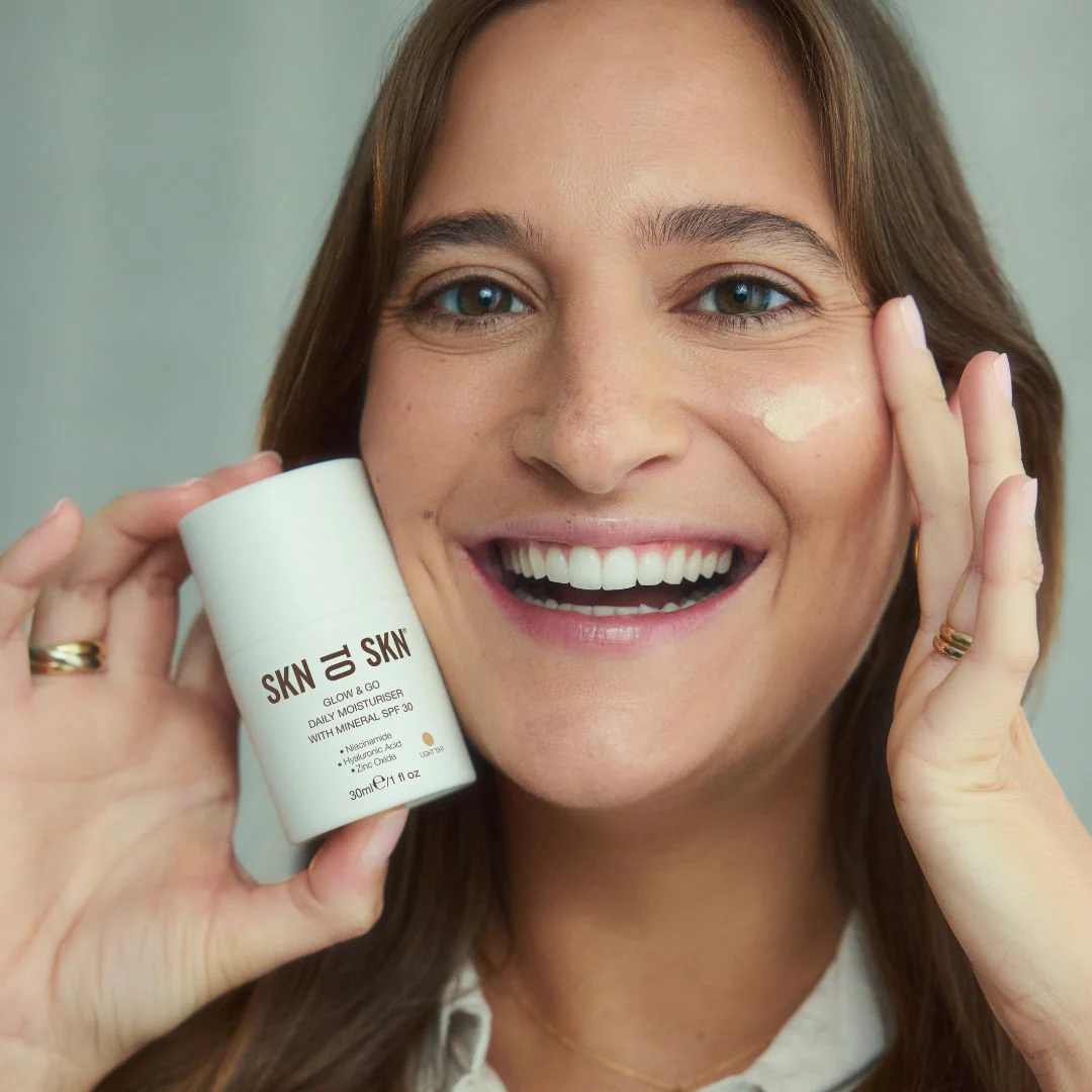 Skn to Skn Glow Duo Set (Light Tint) - Pregnancy-Safe Day & Night Routine with SPF 30 - Image 3