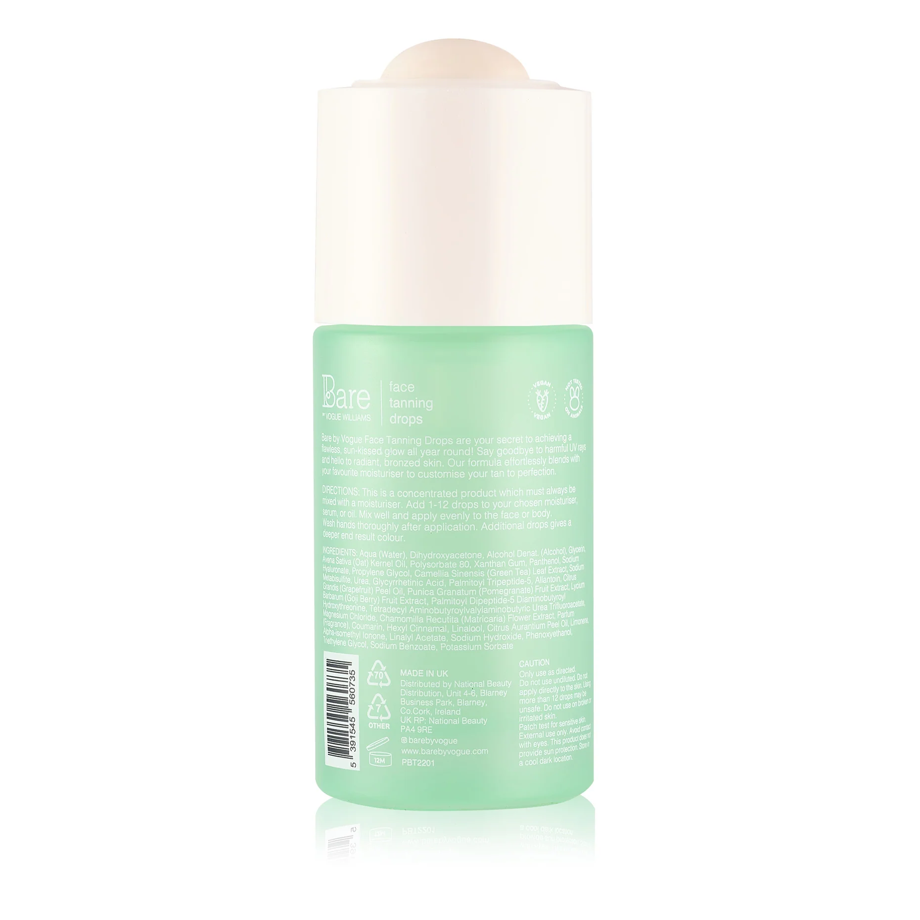 Bare by Vogue Face Tanning Drops Light/Medium - Image 7