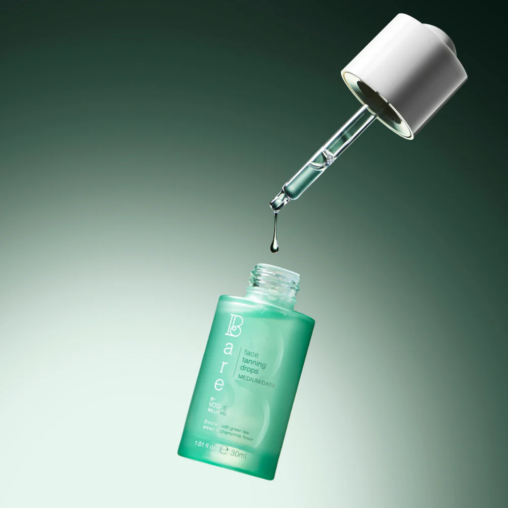Bare by Vogue Face Tanning Drops Medium/Dark - Image 4