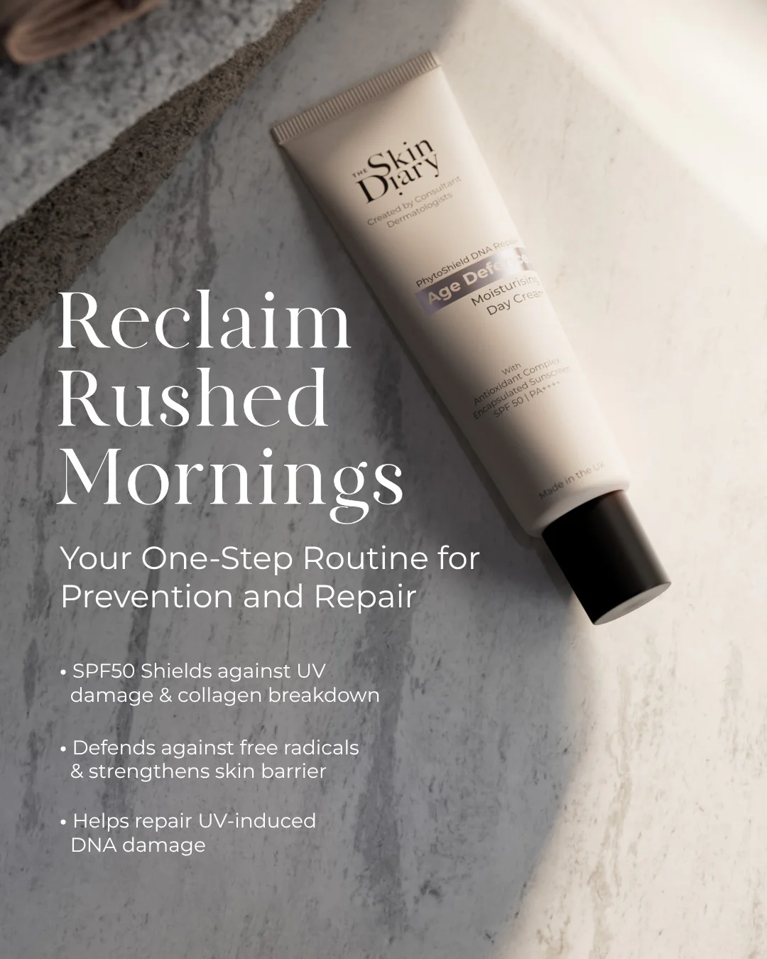 The Skin Diary Age Defence Moisturising Day Cream - Image 3