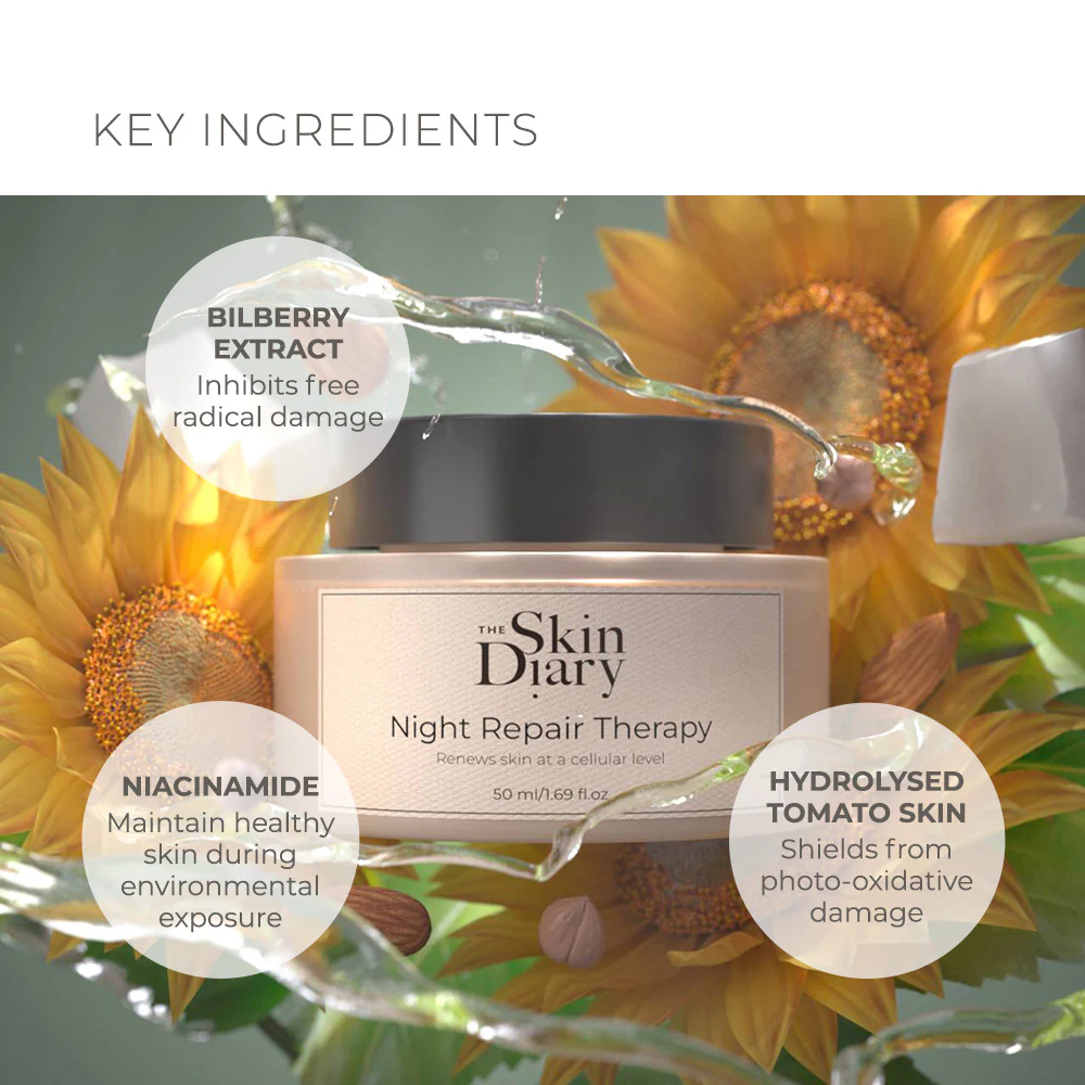 The Skin Diary Night Repair Therapy - Advanced Retinol Night Cream - Image 4