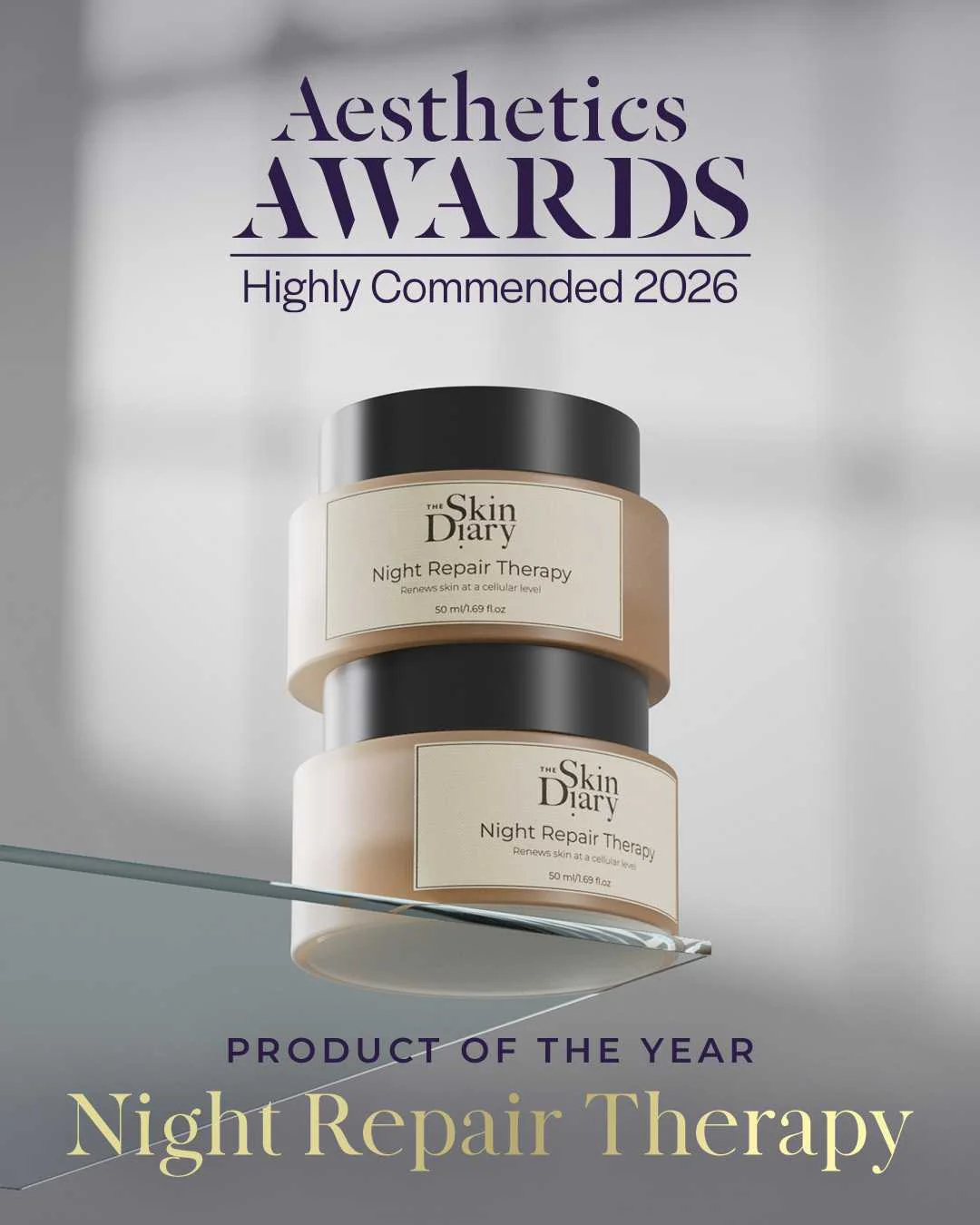 The Skin Diary Night Repair Therapy - Advanced Retinol Night Cream - Image 8