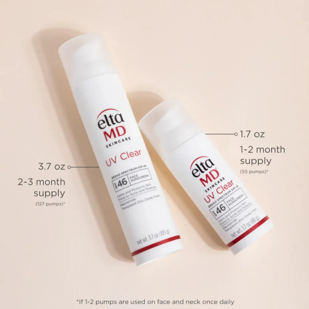 EltaMD UV Clear SPF 46 - Calming Facial Sunscreen with Niacinamide & Zinc Oxide - Image 3